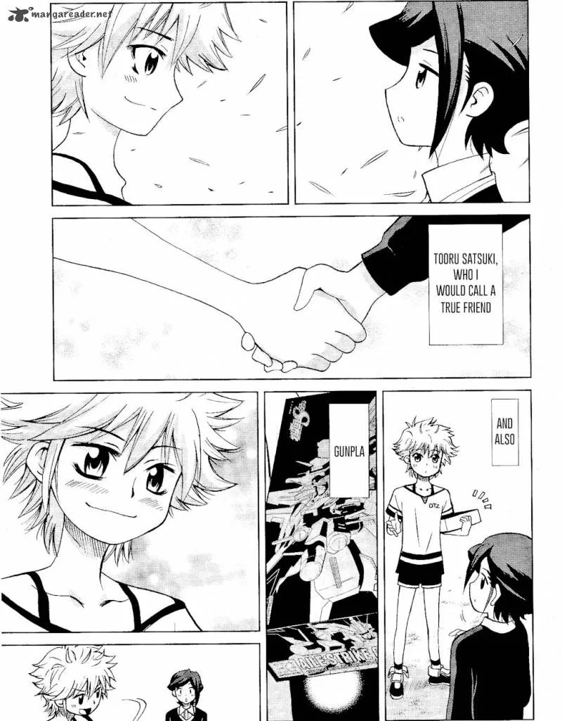 Gundam Build Fighters A Chapter 1 page 17