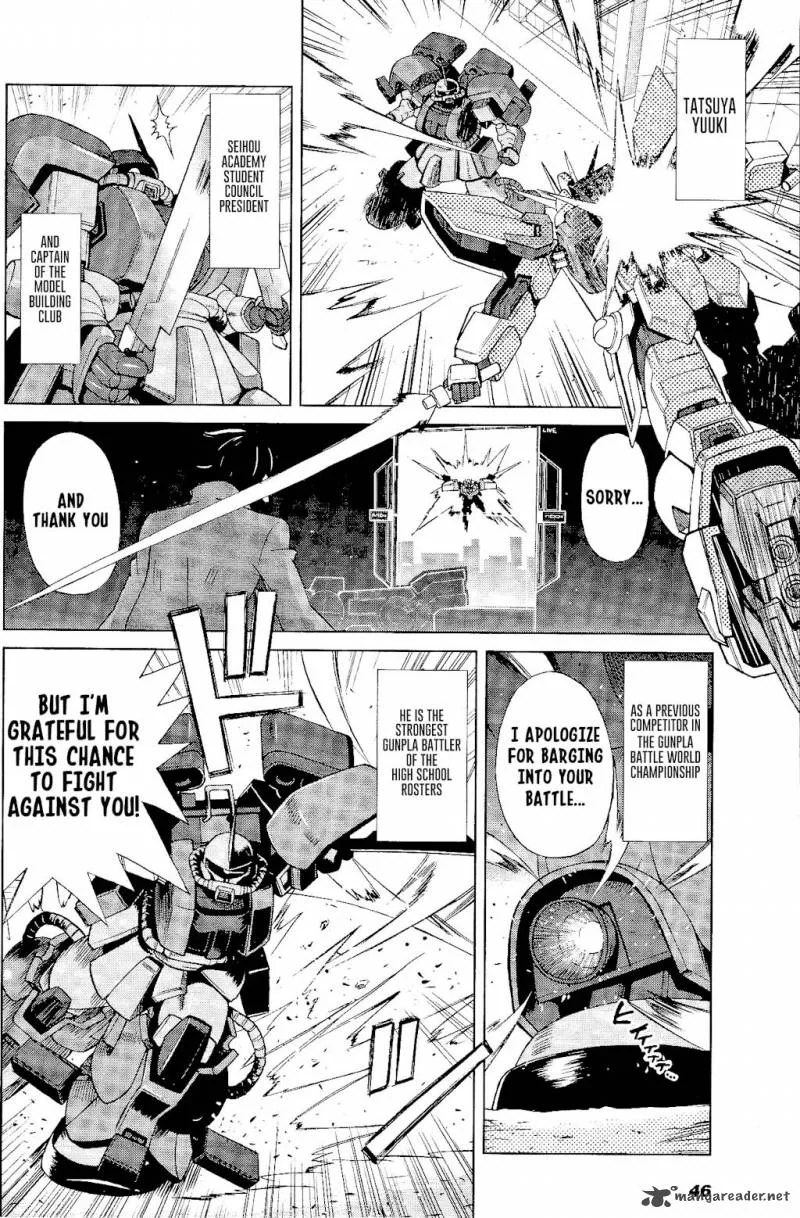 Gundam Build Fighters A Chapter 1 page 7
