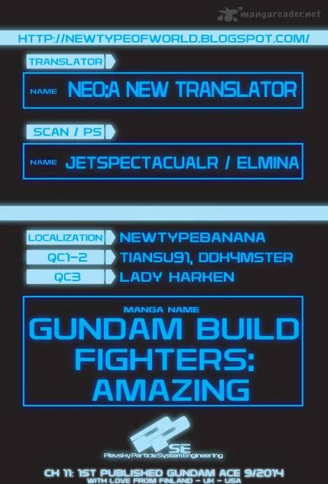 Gundam Build Fighters A Chapter 11 page 33