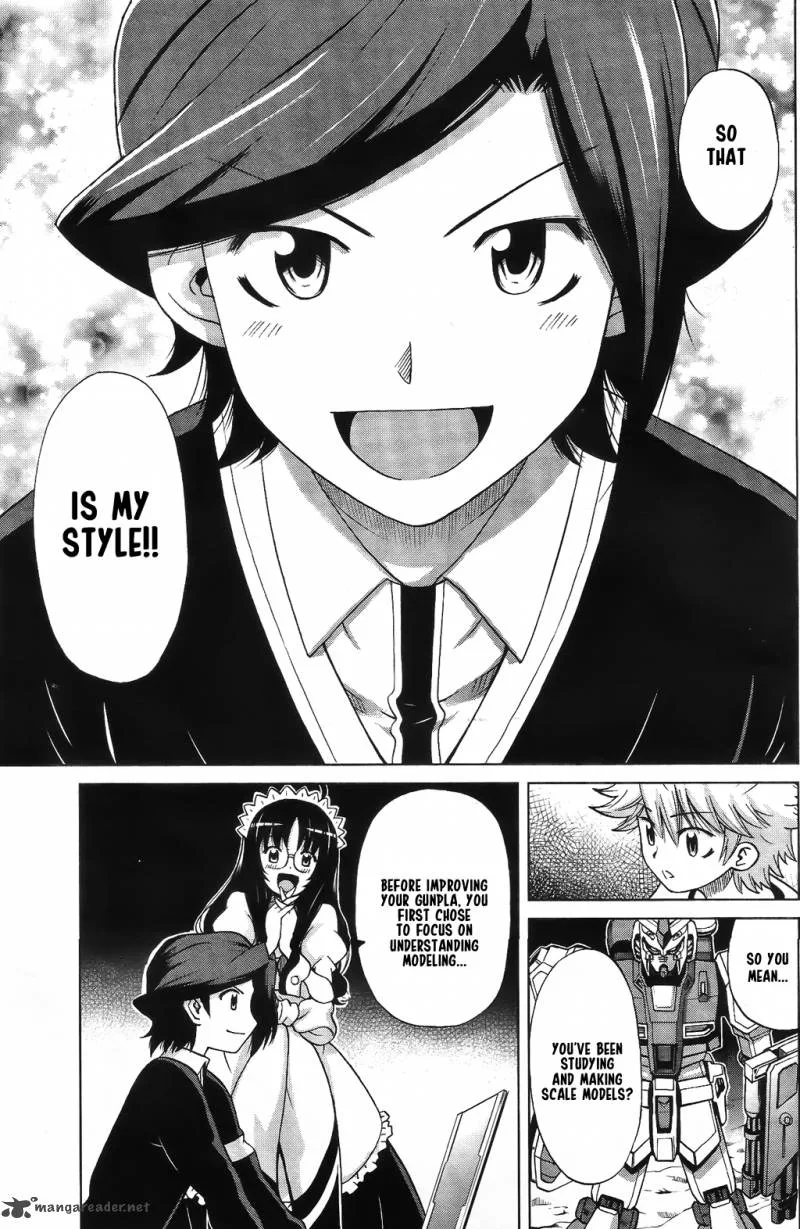 Gundam Build Fighters A Chapter 3 page 20
