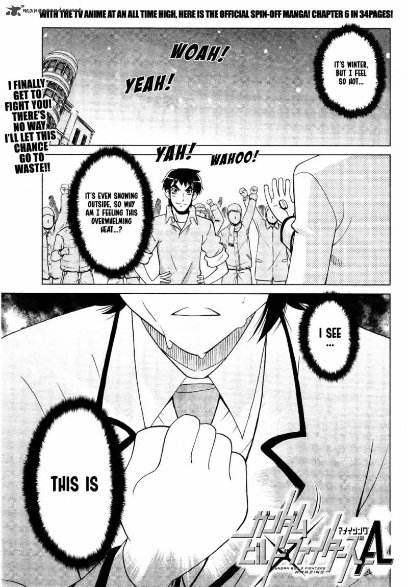 Gundam Build Fighters A Chapter 6 page 1