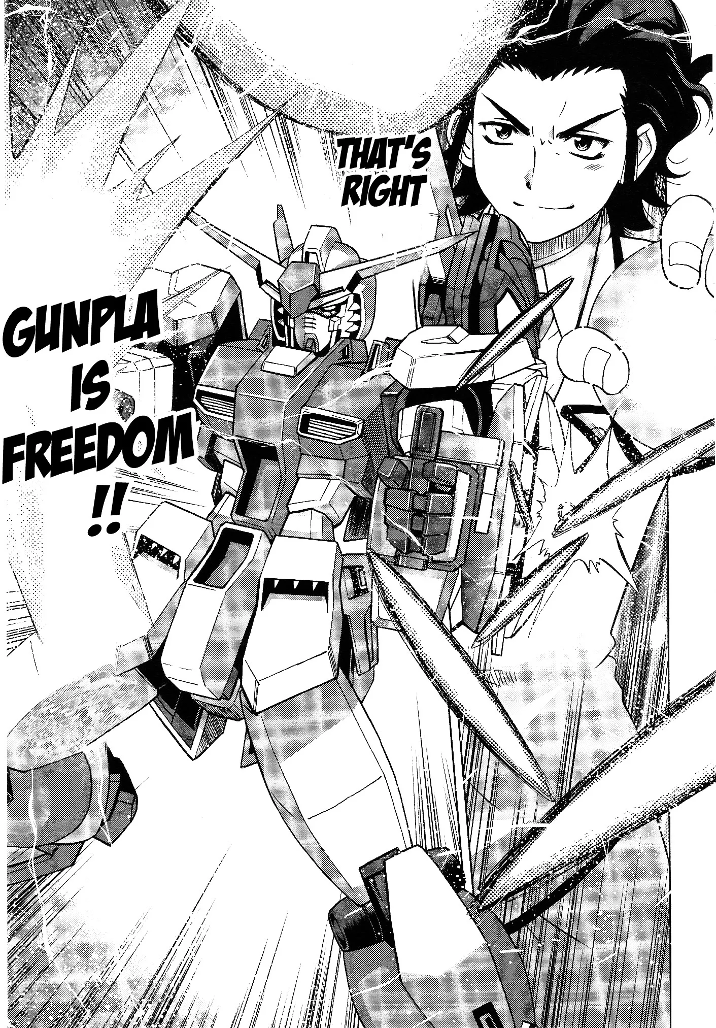 Gundam Build Fighters A Chapter 7 page 21