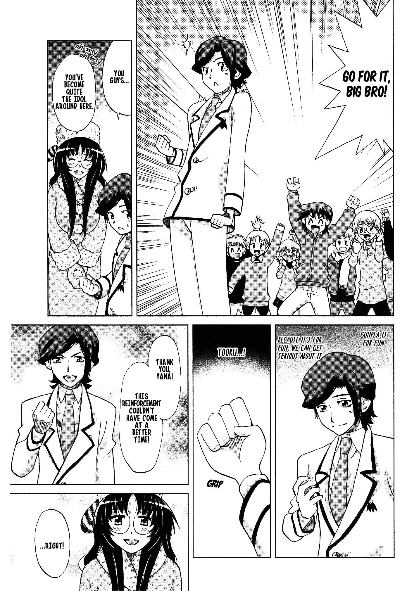 Gundam Build Fighters A Chapter 7 page 17