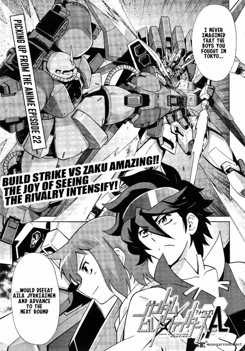 Gundam Build Fighters A Chapter 8 page 1