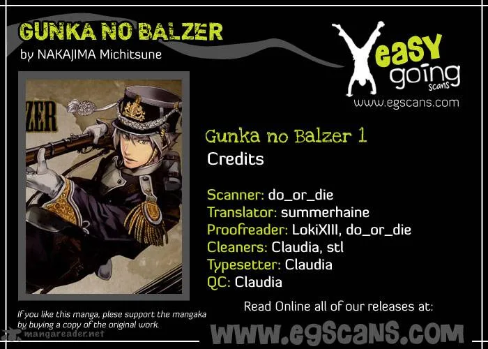 Gunka no Baltzar Chapter 1 page 1