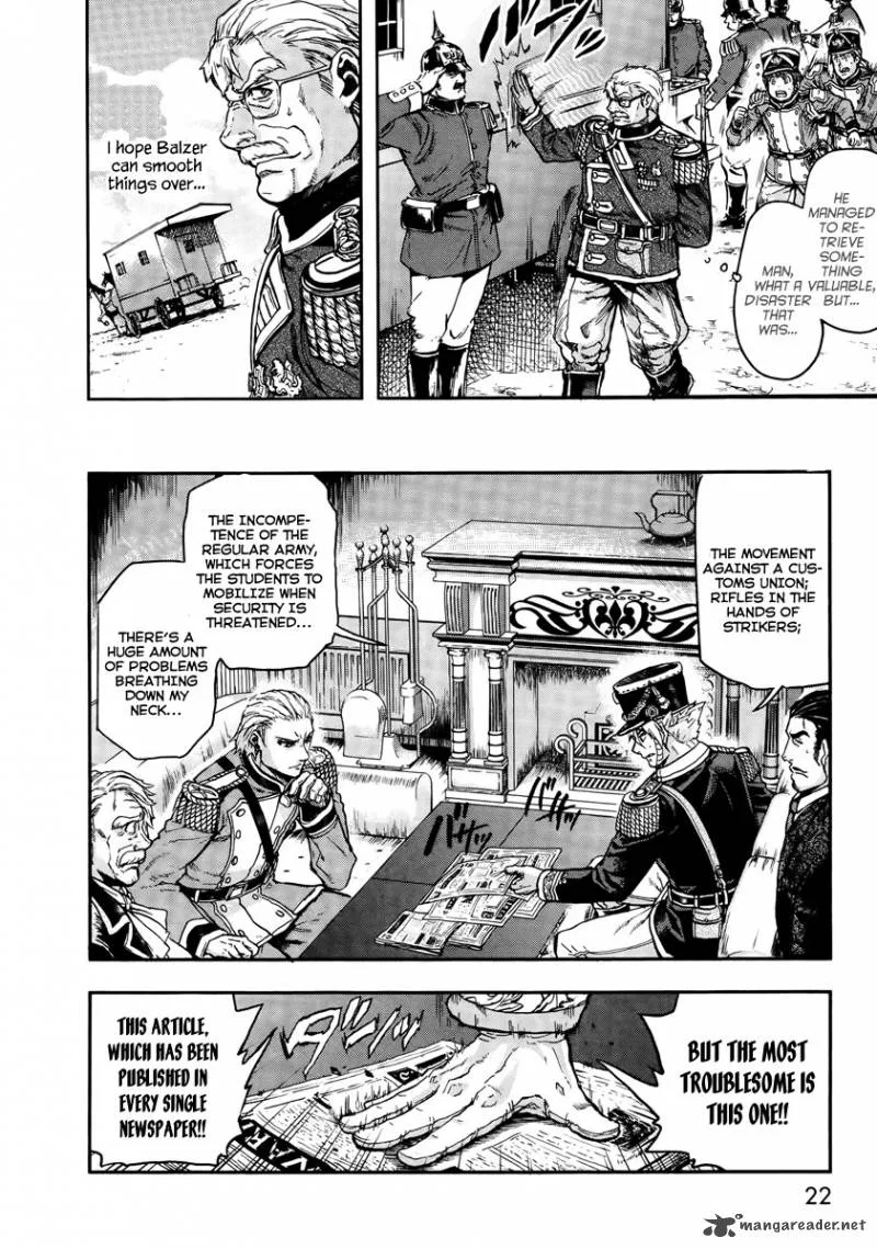 Gunka no Baltzar Chapter 11 page 23