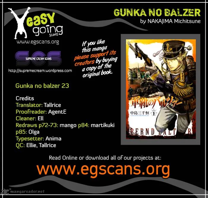 Gunka no Baltzar Chapter 23 page 1