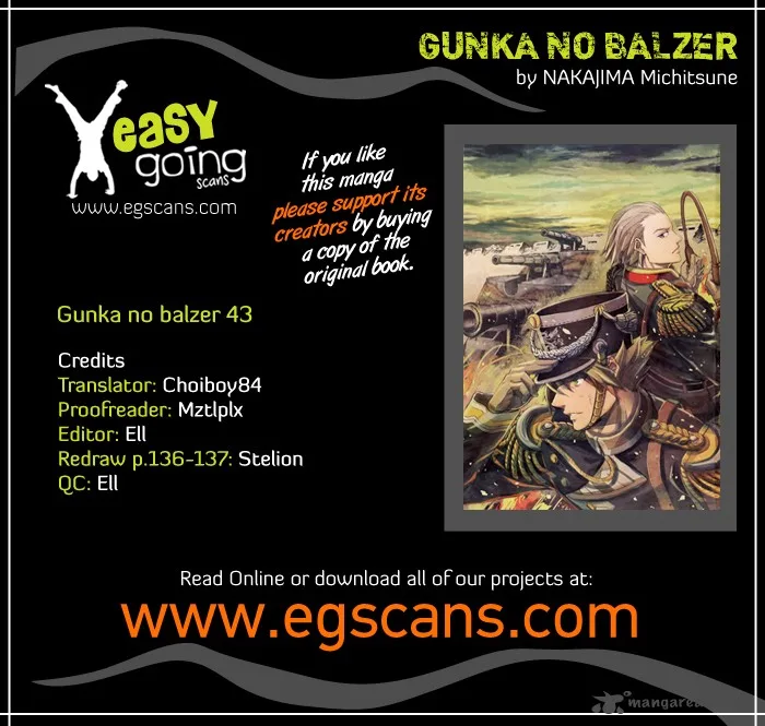 Gunka no Baltzar Chapter 43 page 1