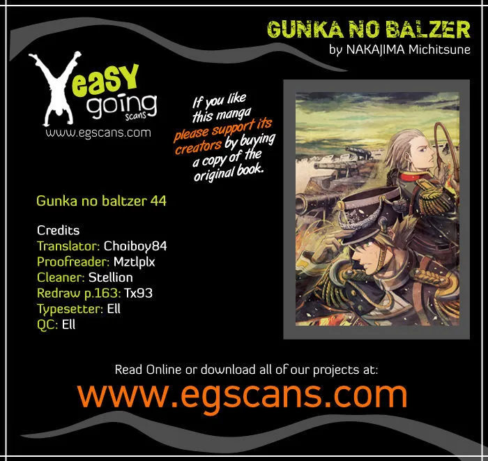 Gunka no Baltzar Chapter 44 page 1