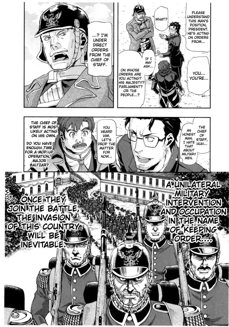 Gunka no Baltzar Chapter 59 page 22