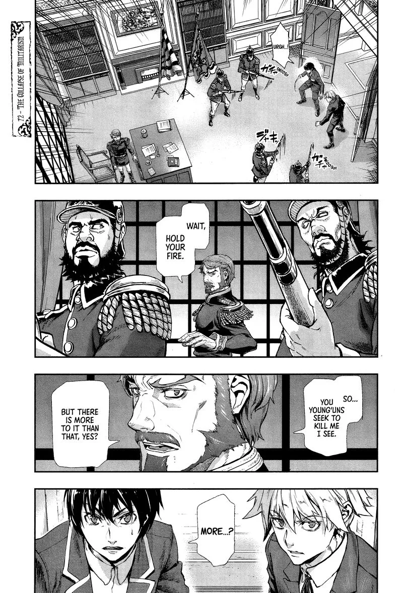 Gunka no Baltzar Chapter 72 page 1