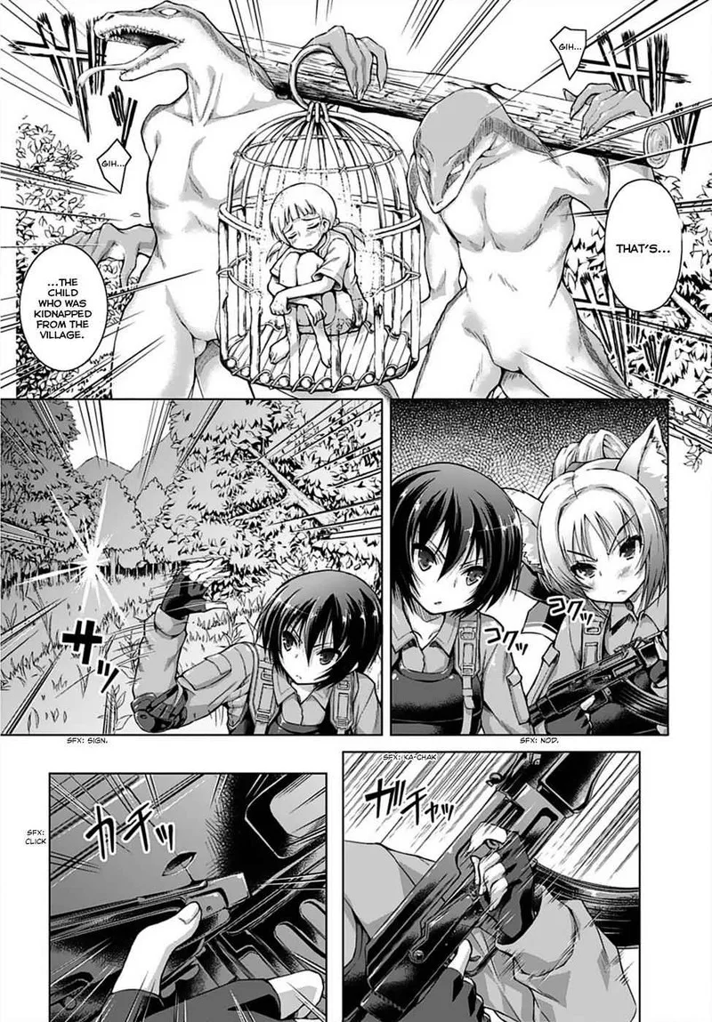 Gunota ga Mahou Sekai ni Tensei Shitara, Gendai Heiki de Guntai Harem o Tsukucchaimashita!? Chapter 1 page 8