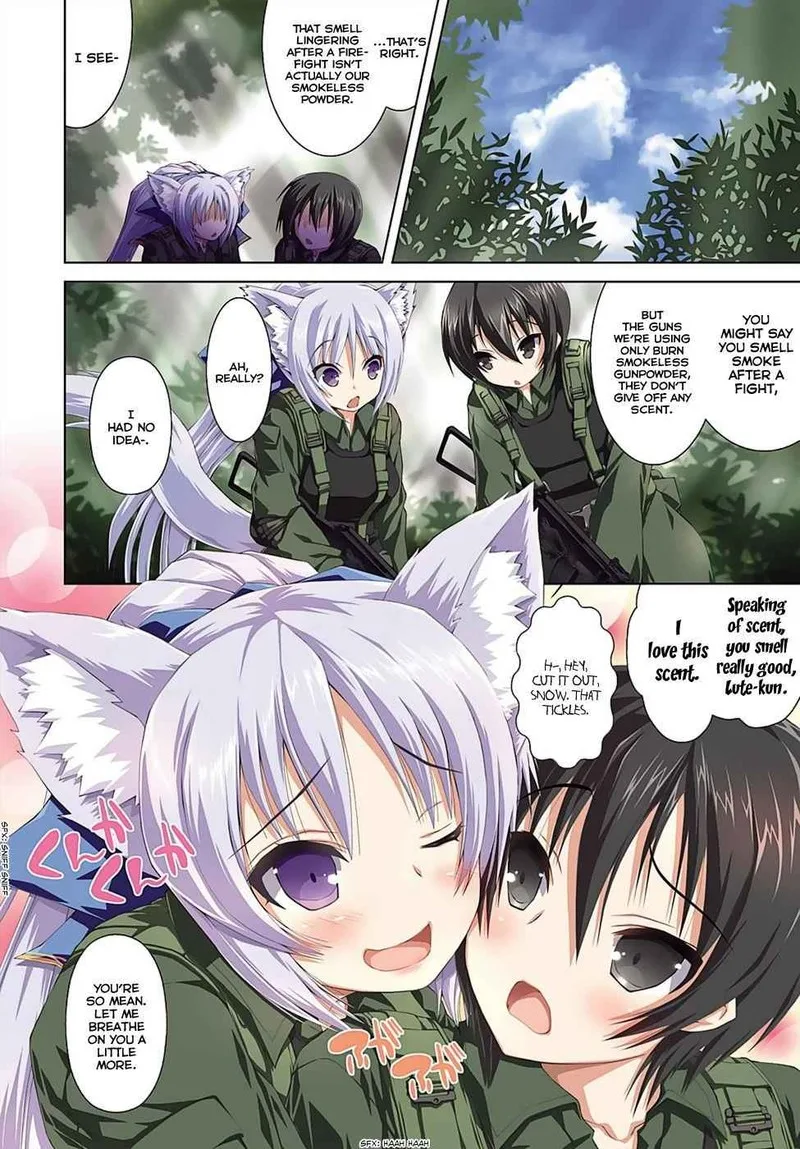 Gunota ga Mahou Sekai ni Tensei Shitara, Gendai Heiki de Guntai Harem o Tsukucchaimashita!? Chapter 1 page 5