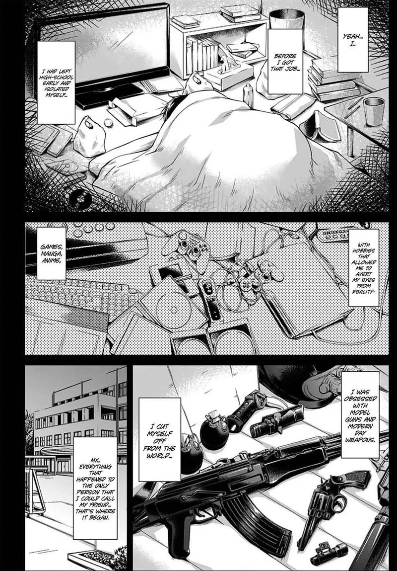 Gunota ga Mahou Sekai ni Tensei Shitara, Gendai Heiki de Guntai Harem o Tsukucchaimashita!? Chapter 1 page 21