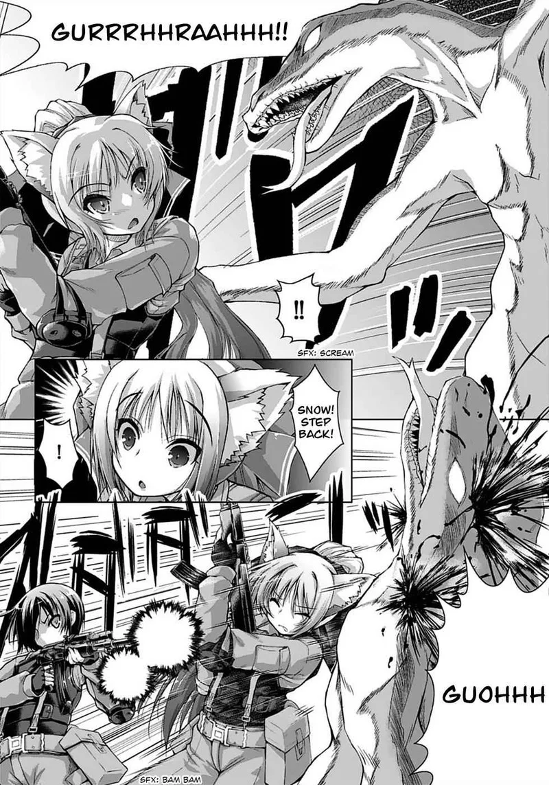 Gunota ga Mahou Sekai ni Tensei Shitara, Gendai Heiki de Guntai Harem o Tsukucchaimashita!? Chapter 1 page 11