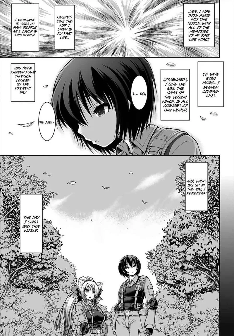 Gunota ga Mahou Sekai ni Tensei Shitara, Gendai Heiki de Guntai Harem o Tsukucchaimashita!? Chapter 1 page 18