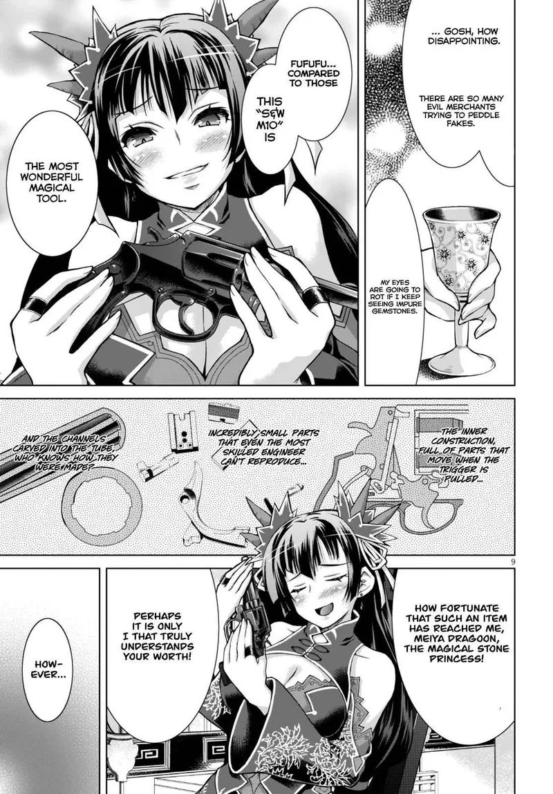 Gunota ga Mahou Sekai ni Tensei Shitara, Gendai Heiki de Guntai Harem o Tsukucchaimashita!? Chapter 19 page 10