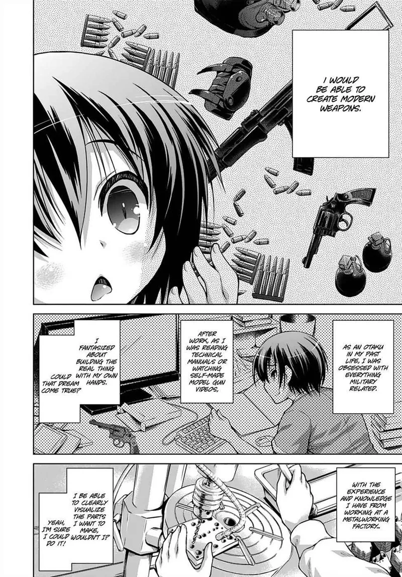Gunota ga Mahou Sekai ni Tensei Shitara, Gendai Heiki de Guntai Harem o Tsukucchaimashita!? Chapter 2 page 10