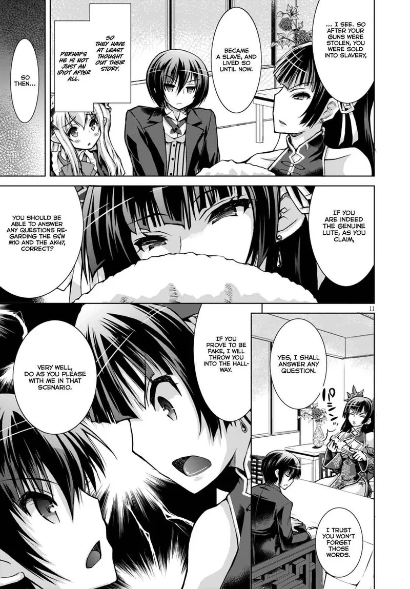 Gunota ga Mahou Sekai ni Tensei Shitara, Gendai Heiki de Guntai Harem o Tsukucchaimashita!? Chapter 20 page 12