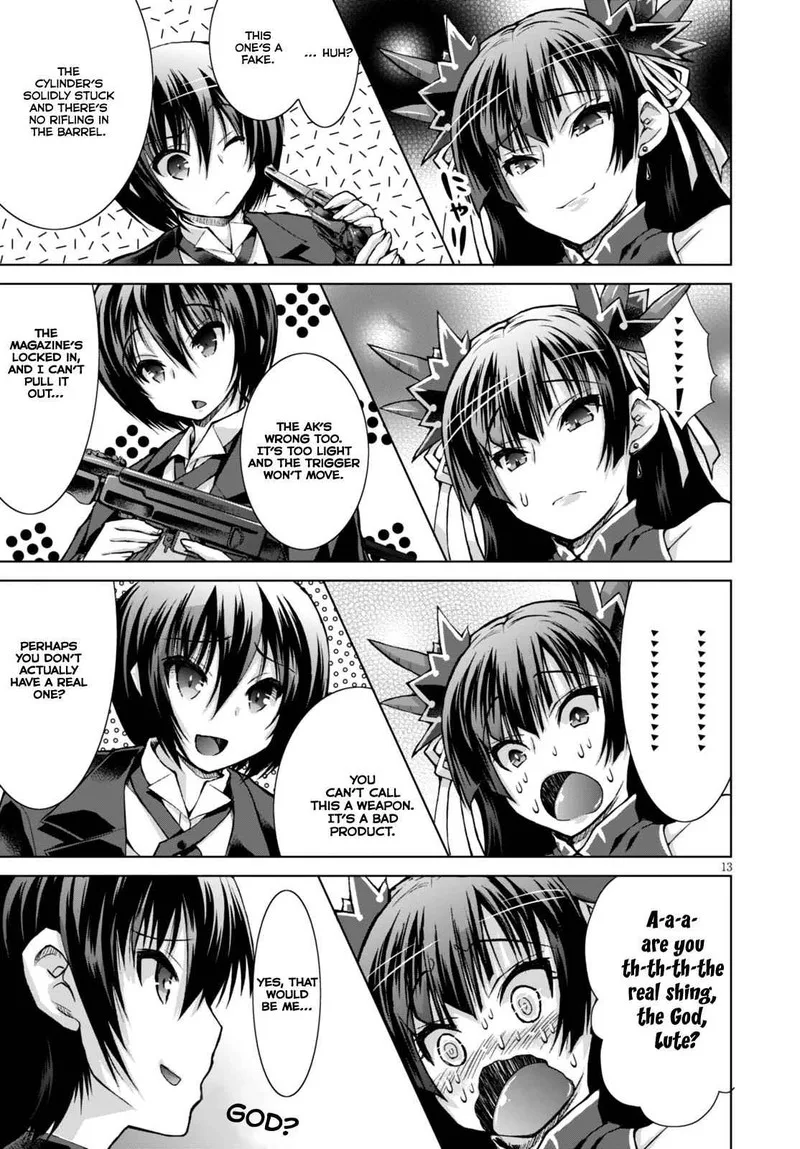 Gunota ga Mahou Sekai ni Tensei Shitara, Gendai Heiki de Guntai Harem o Tsukucchaimashita!? Chapter 20 page 14