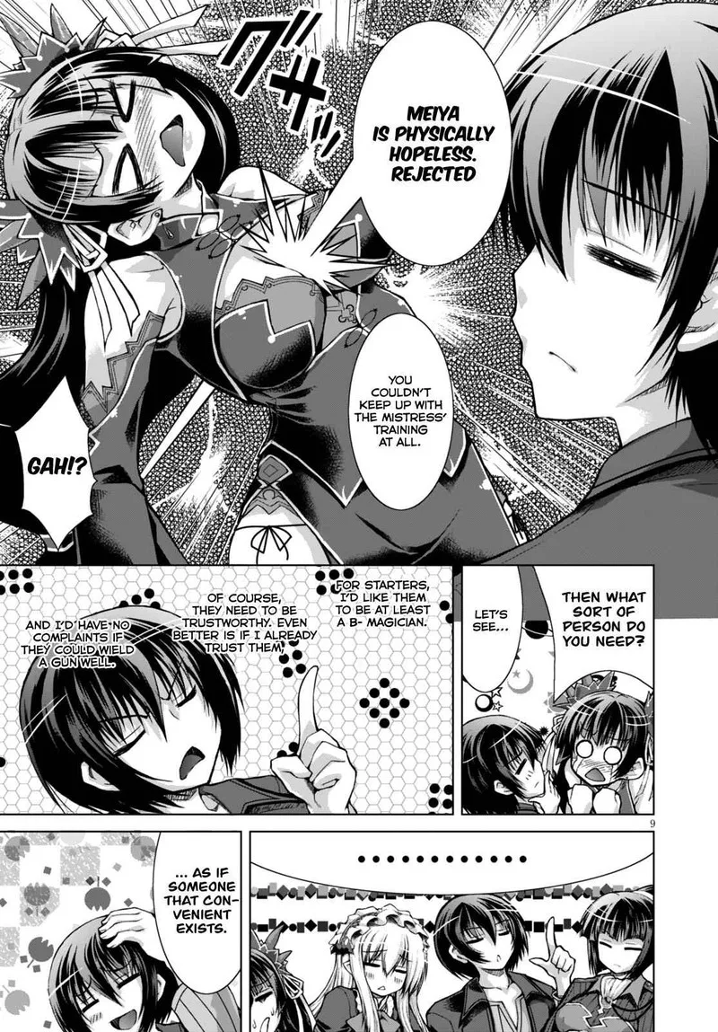 Gunota ga Mahou Sekai ni Tensei Shitara, Gendai Heiki de Guntai Harem o Tsukucchaimashita!? Chapter 21 page 9