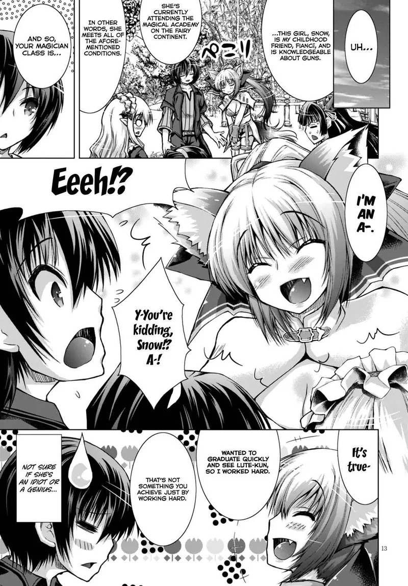 Gunota ga Mahou Sekai ni Tensei Shitara, Gendai Heiki de Guntai Harem o Tsukucchaimashita!? Chapter 21 page 12