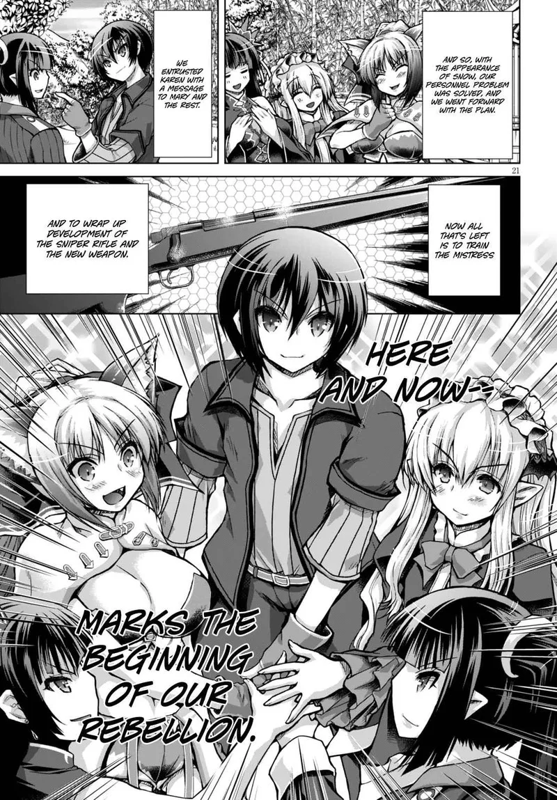 Gunota ga Mahou Sekai ni Tensei Shitara, Gendai Heiki de Guntai Harem o Tsukucchaimashita!? Chapter 21 page 20