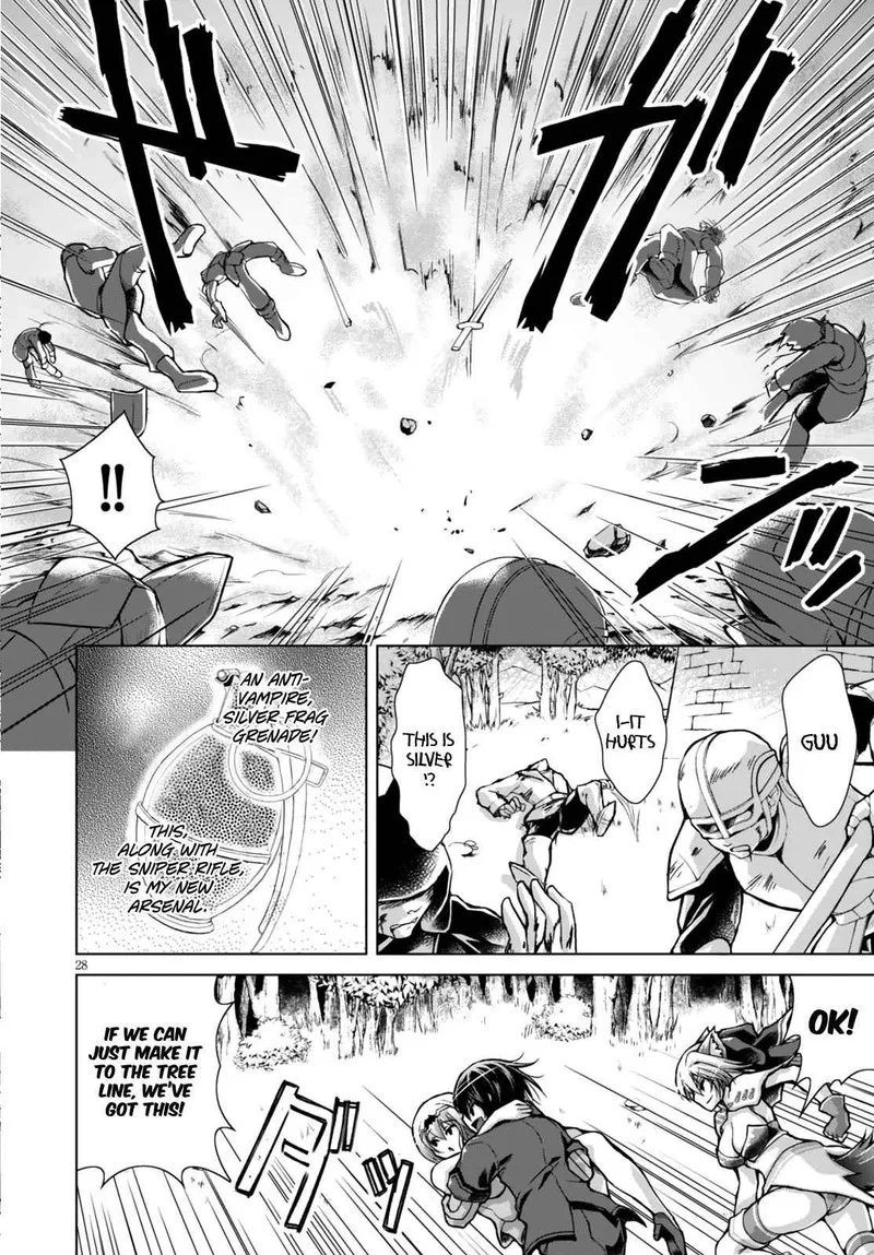 Gunota ga Mahou Sekai ni Tensei Shitara, Gendai Heiki de Guntai Harem o Tsukucchaimashita!? Chapter 22 page 29