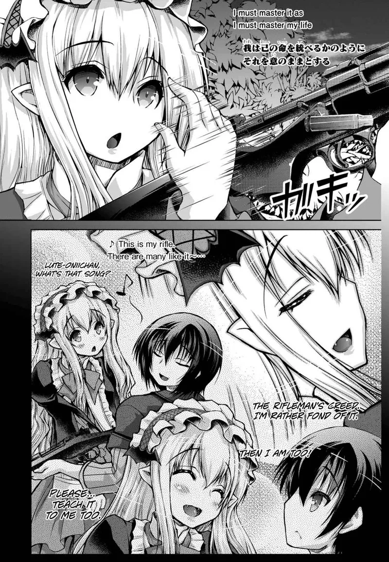 Gunota ga Mahou Sekai ni Tensei Shitara, Gendai Heiki de Guntai Harem o Tsukucchaimashita!? Chapter 23 page 19