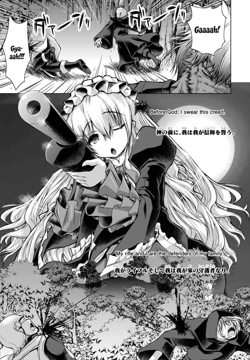 Gunota ga Mahou Sekai ni Tensei Shitara, Gendai Heiki de Guntai Harem o Tsukucchaimashita!? Chapter 24 page 12