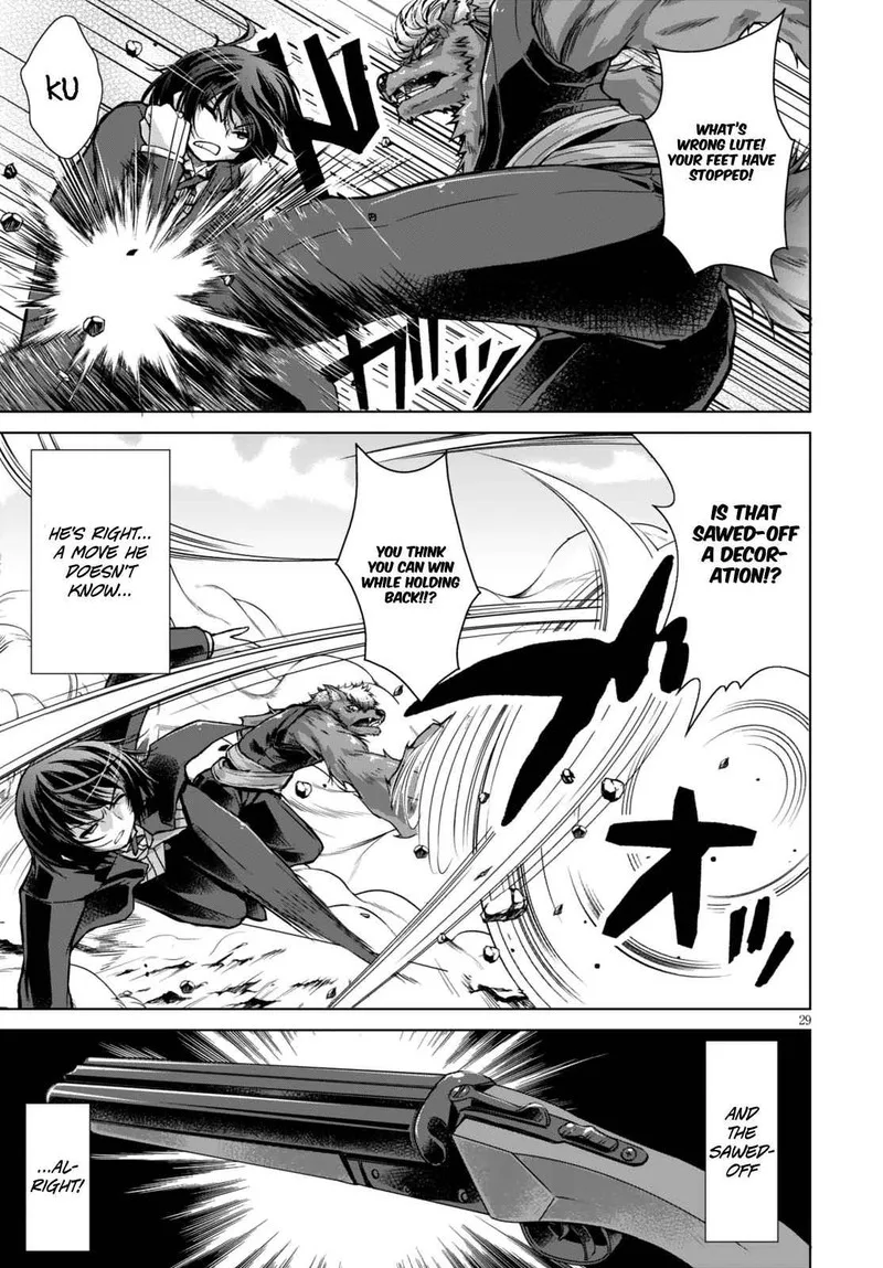 Gunota ga Mahou Sekai ni Tensei Shitara, Gendai Heiki de Guntai Harem o Tsukucchaimashita!? Chapter 25 page 29