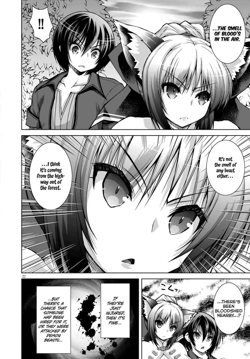 Gunota ga Mahou Sekai ni Tensei Shitara, Gendai Heiki de Guntai Harem o Tsukucchaimashita!? Chapter 27 page 22