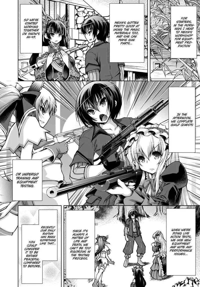 Gunota ga Mahou Sekai ni Tensei Shitara, Gendai Heiki de Guntai Harem o Tsukucchaimashita!? Chapter 27 page 20
