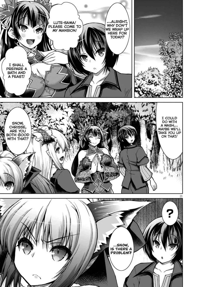Gunota ga Mahou Sekai ni Tensei Shitara, Gendai Heiki de Guntai Harem o Tsukucchaimashita!? Chapter 27 page 21