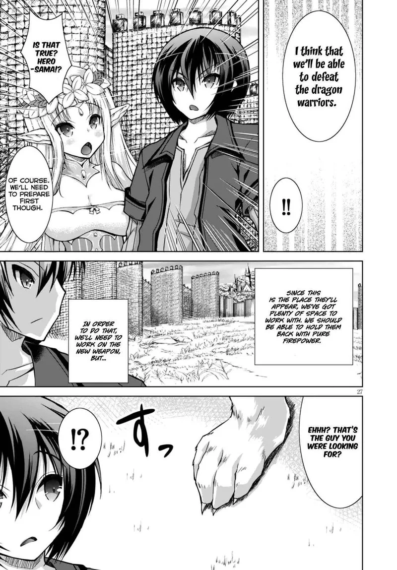 Gunota ga Mahou Sekai ni Tensei Shitara, Gendai Heiki de Guntai Harem o Tsukucchaimashita!? Chapter 28 page 32