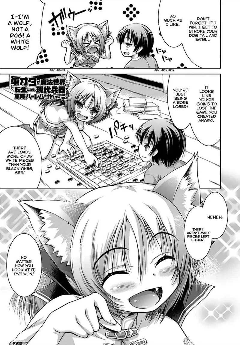 Gunota ga Mahou Sekai ni Tensei Shitara, Gendai Heiki de Guntai Harem o Tsukucchaimashita!? Chapter 3 page 3