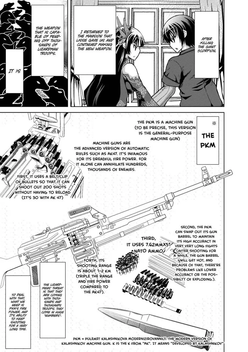 Gunota ga Mahou Sekai ni Tensei Shitara, Gendai Heiki de Guntai Harem o Tsukucchaimashita!? Chapter 33 page 4