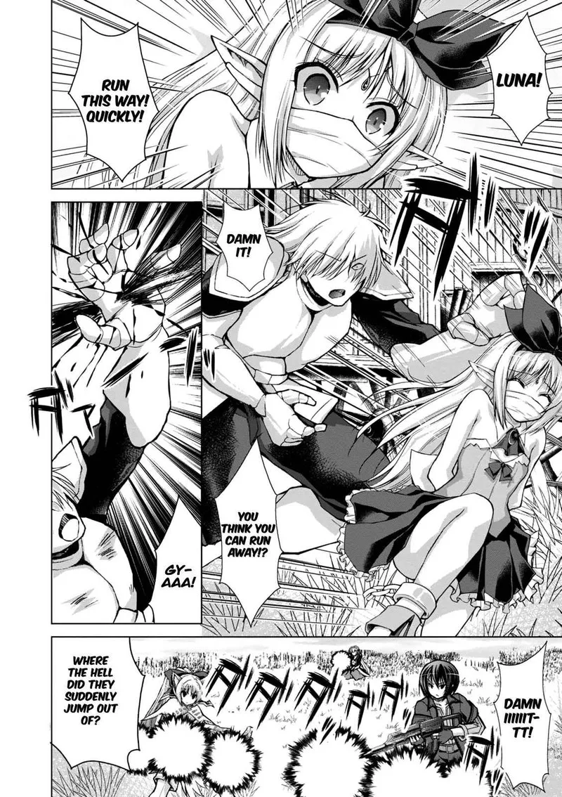 Gunota ga Mahou Sekai ni Tensei Shitara, Gendai Heiki de Guntai Harem o Tsukucchaimashita!? Chapter 33 page 23