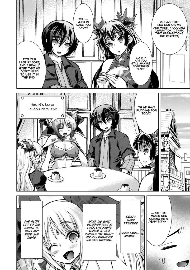 Gunota ga Mahou Sekai ni Tensei Shitara, Gendai Heiki de Guntai Harem o Tsukucchaimashita!? Chapter 33 page 5