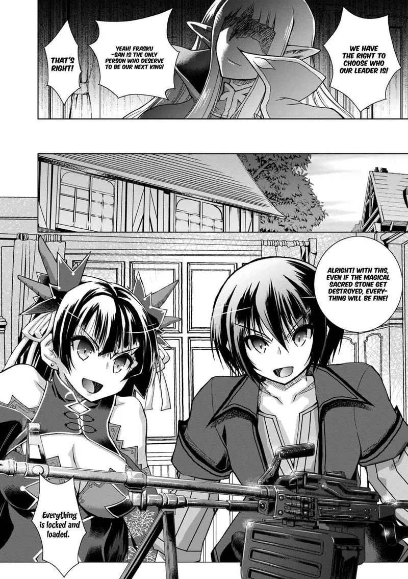 Gunota ga Mahou Sekai ni Tensei Shitara, Gendai Heiki de Guntai Harem o Tsukucchaimashita!? Chapter 33 page 3