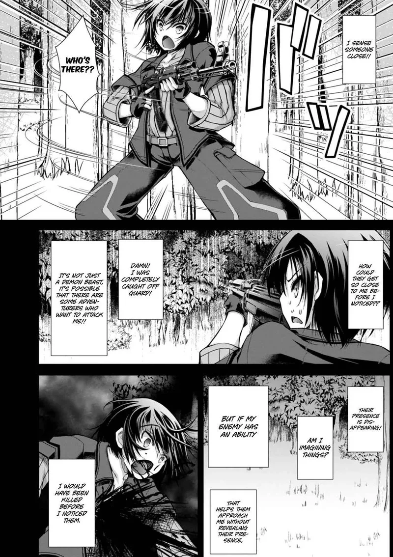 Gunota ga Mahou Sekai ni Tensei Shitara, Gendai Heiki de Guntai Harem o Tsukucchaimashita!? Chapter 34 page 9