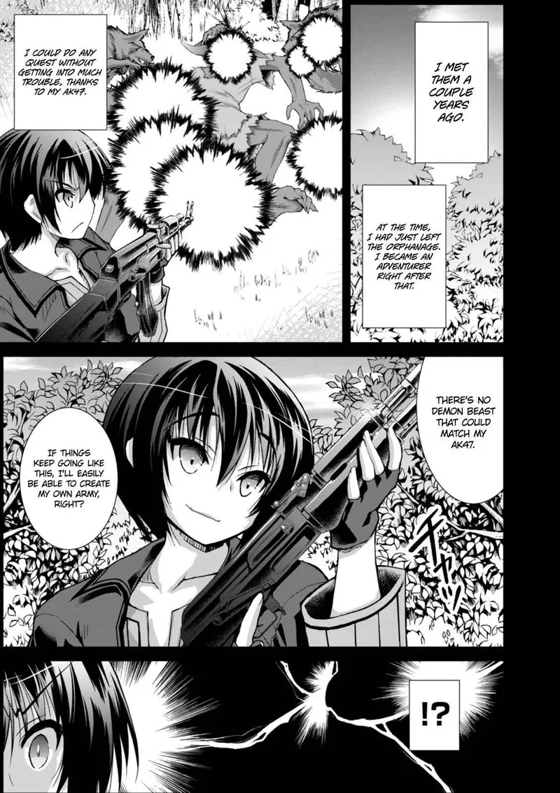 Gunota ga Mahou Sekai ni Tensei Shitara, Gendai Heiki de Guntai Harem o Tsukucchaimashita!? Chapter 34 page 8