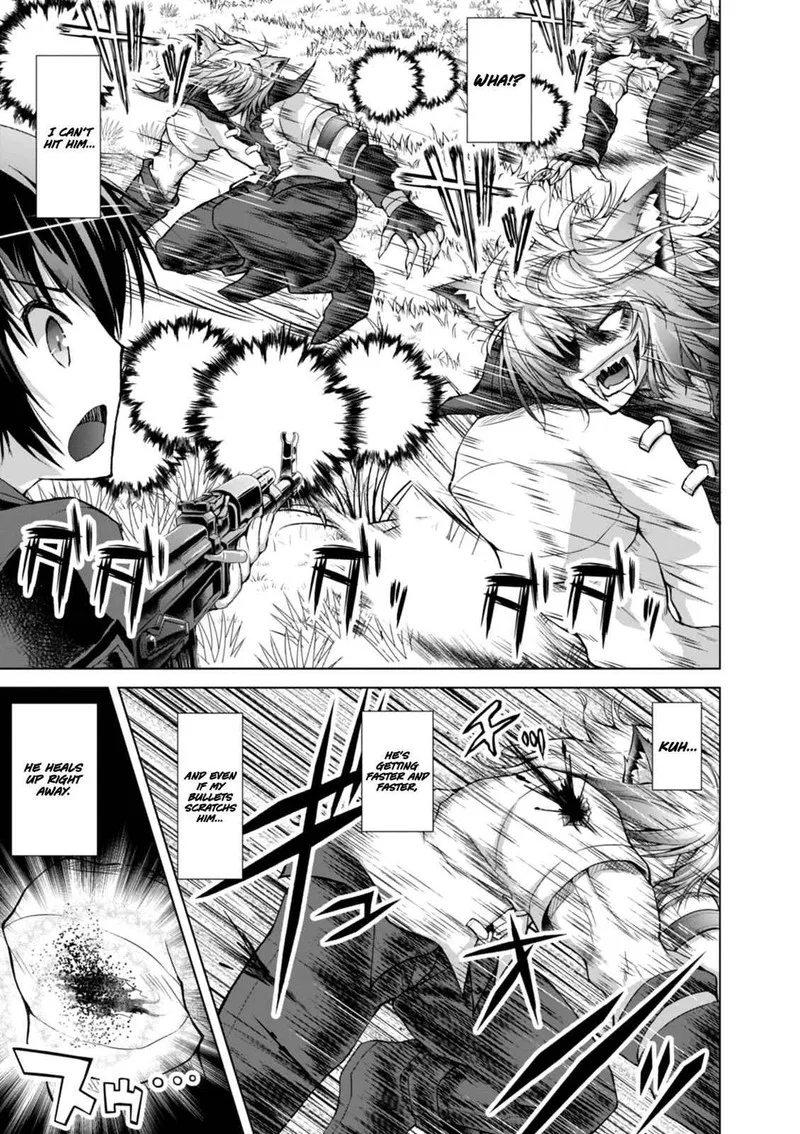 Gunota ga Mahou Sekai ni Tensei Shitara, Gendai Heiki de Guntai Harem o Tsukucchaimashita!? Chapter 35 page 18