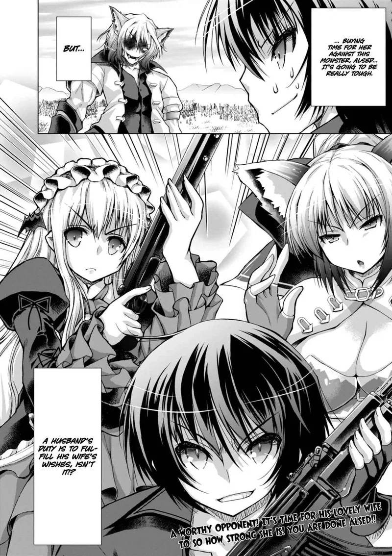 Gunota ga Mahou Sekai ni Tensei Shitara, Gendai Heiki de Guntai Harem o Tsukucchaimashita!? Chapter 35 page 28