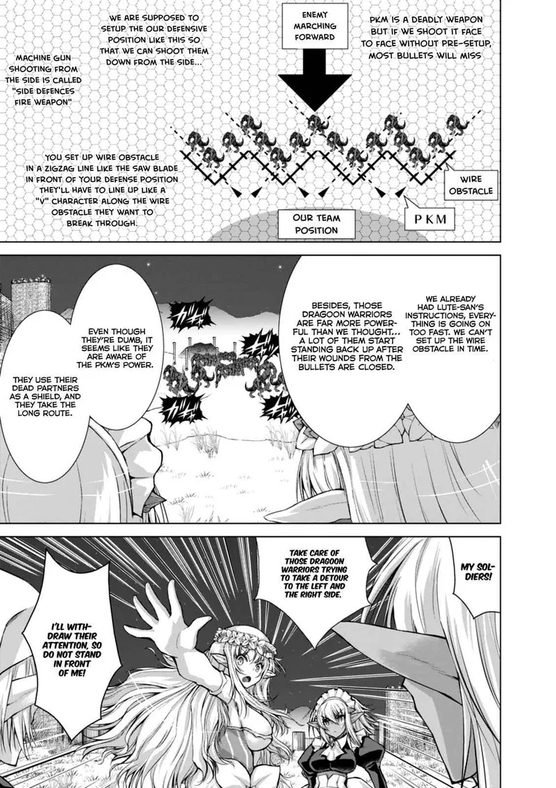 Gunota ga Mahou Sekai ni Tensei Shitara, Gendai Heiki de Guntai Harem o Tsukucchaimashita!? Chapter 37 page 25