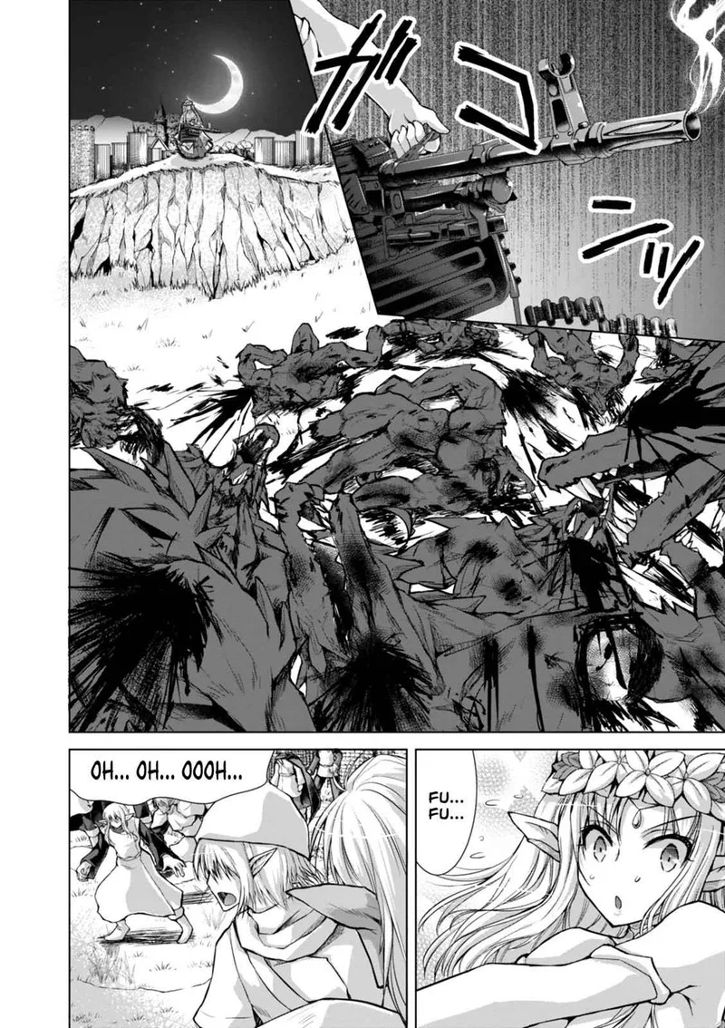 Gunota ga Mahou Sekai ni Tensei Shitara, Gendai Heiki de Guntai Harem o Tsukucchaimashita!? Chapter 37 page 22