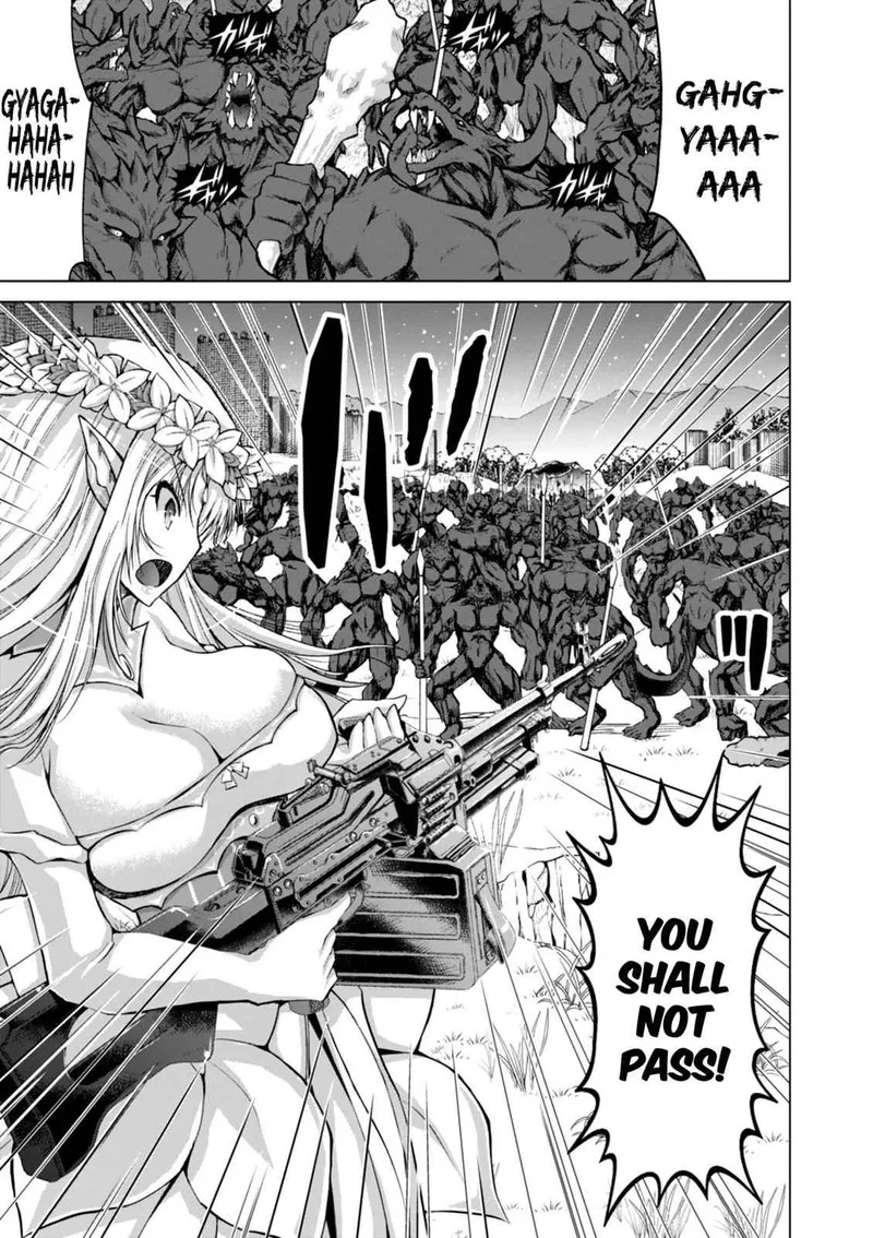 Gunota ga Mahou Sekai ni Tensei Shitara, Gendai Heiki de Guntai Harem o Tsukucchaimashita!? Chapter 37 page 20