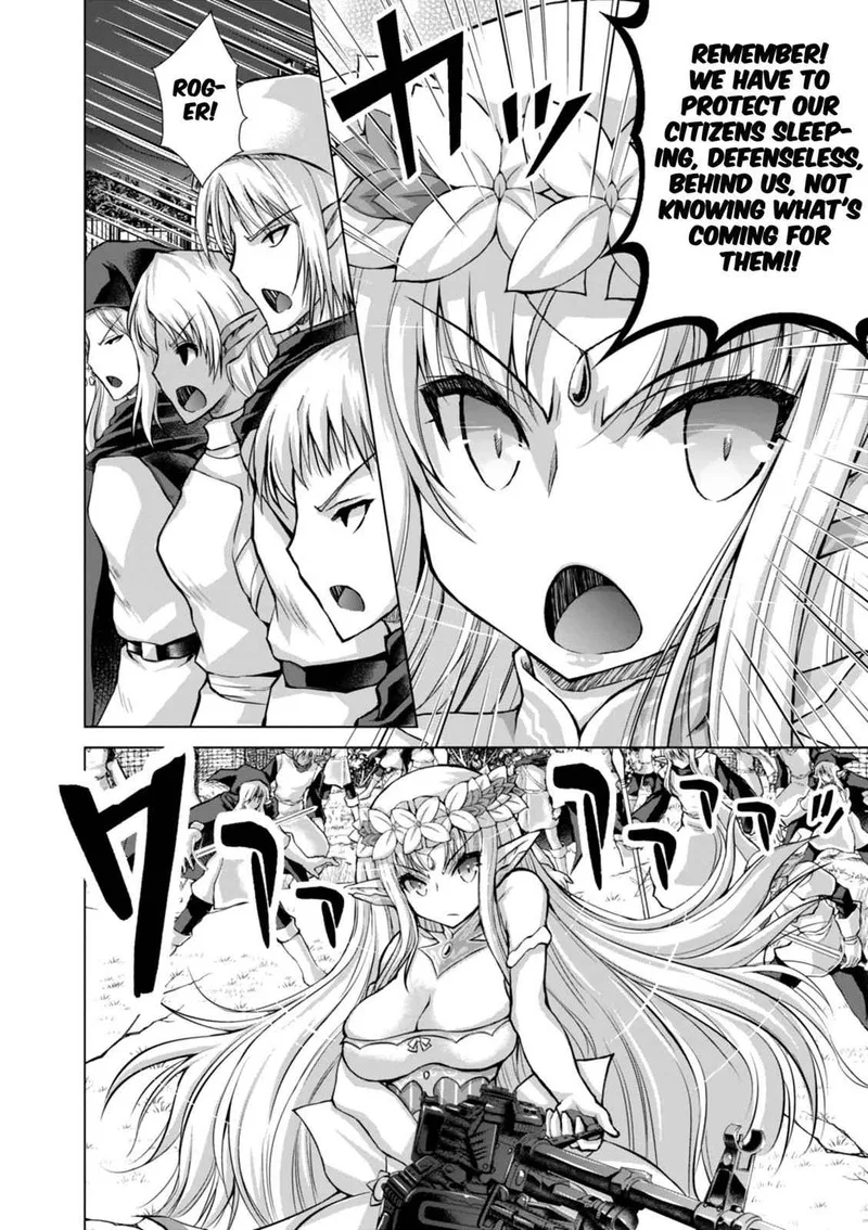 Gunota ga Mahou Sekai ni Tensei Shitara, Gendai Heiki de Guntai Harem o Tsukucchaimashita!? Chapter 37 page 26
