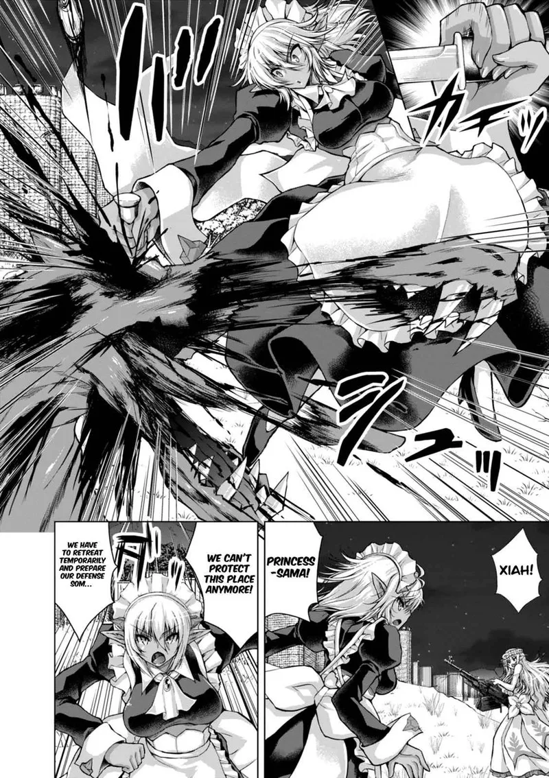 Gunota ga Mahou Sekai ni Tensei Shitara, Gendai Heiki de Guntai Harem o Tsukucchaimashita!? Chapter 38 page 5