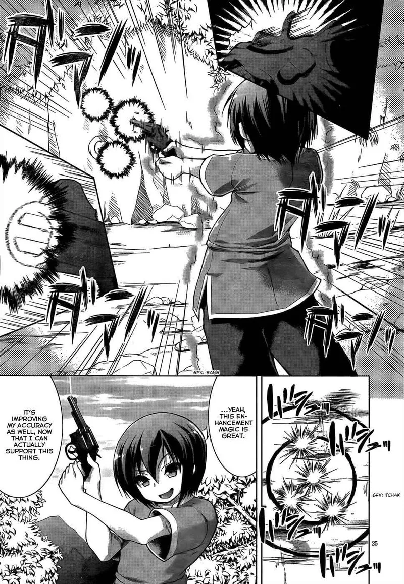 Gunota ga Mahou Sekai ni Tensei Shitara, Gendai Heiki de Guntai Harem o Tsukucchaimashita!? Chapter 4 page 26